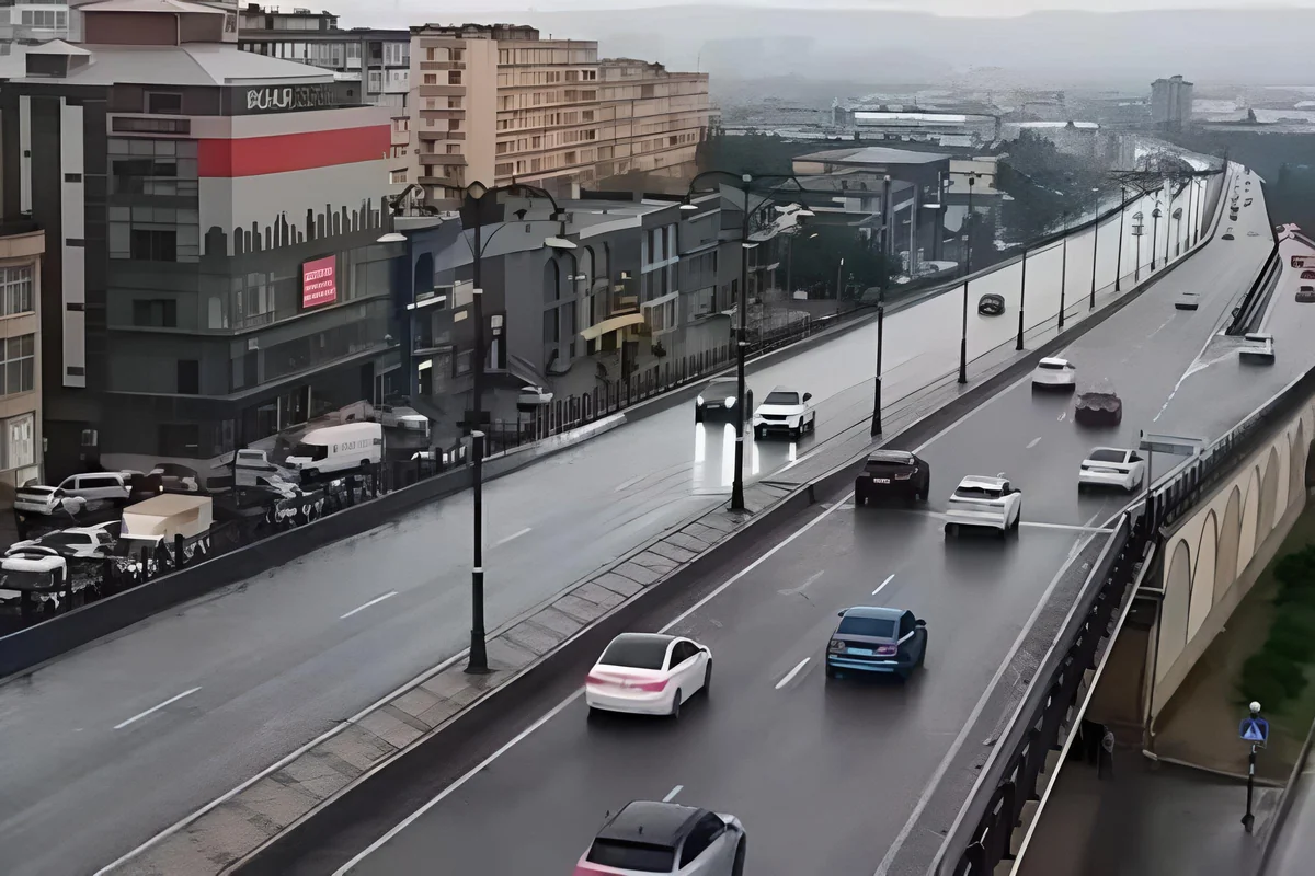 Bakının əsas prospektlərindən birində yeni radar quraşdırıldı