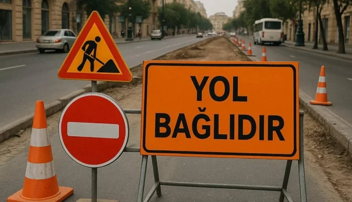 Bakıda yollardan birində hərəkət məhdudlaşdırılacaq